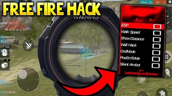 Các ứng dụng hack free fire hay nhất