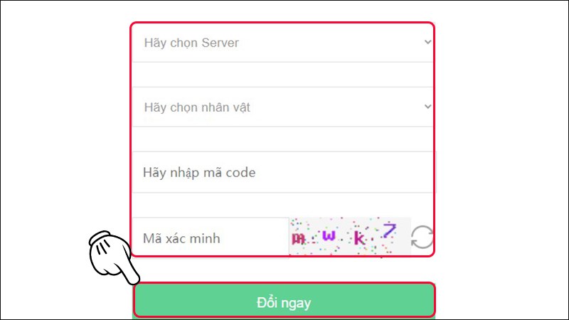 Cách nhận code nhanh nhất