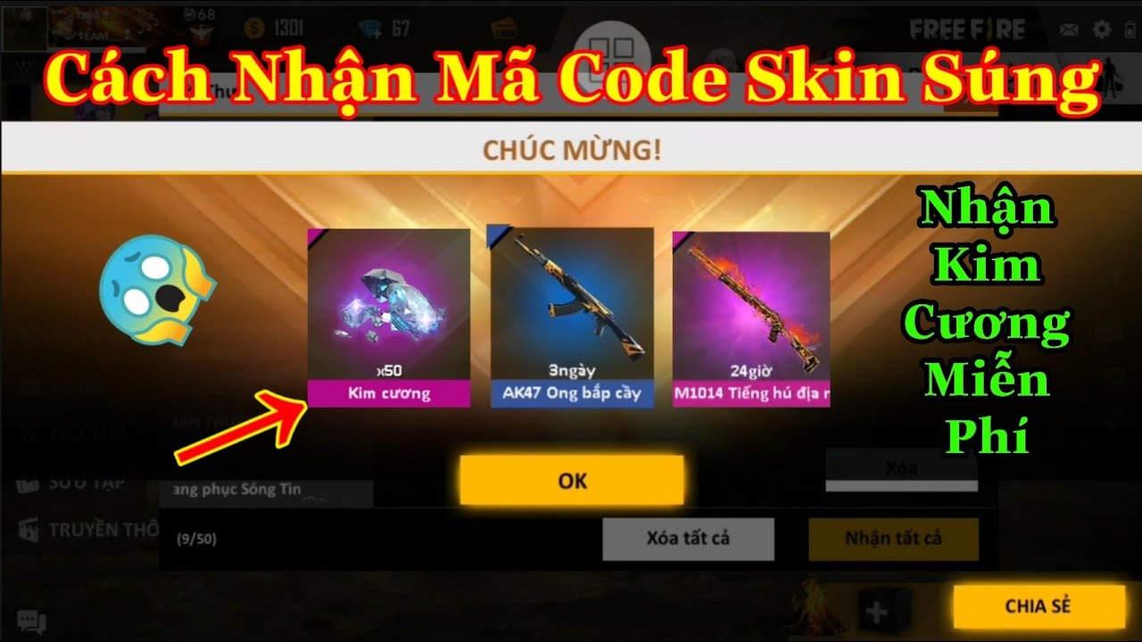 Cách nhập code free fire như thế nào?