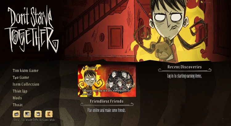 Hướng dẫn cài đặt game Don’t Starve Together