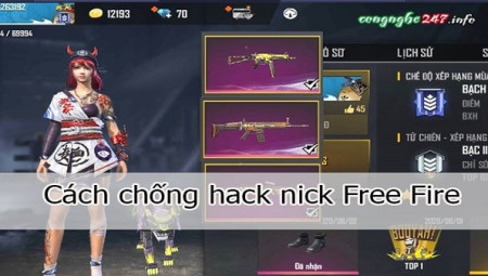 Chia sẻ các cách hack Acc Free Fire nhanh nhất hiện nay