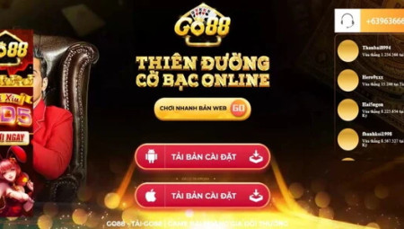 Giới Thiệu Go88 - Cổng Game Đổi Thưởng Uy Tín Hiện Nay